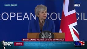 Brexit : "L'UE est d'accord pour que cette extension se termine à tout moment si un accord est trouvé avec mon Parlement" assure Theresa May 