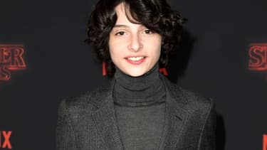 Finn Wolfhard à la première de "Stranger Things 2", le 26 octobre 2017 en Californie