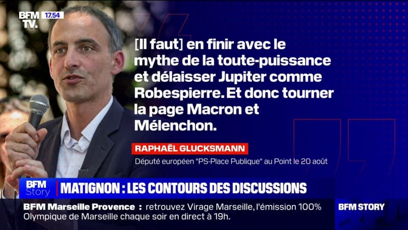 Dans une interview au Point, Raphaël Glucksmann appelle à 