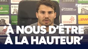 Stade Toulousain : Selon Antoine Dupont, l'équipe est déterminée à conserver son titre lors de la Champions Cup