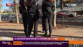 La sécurité renforcée à l'entrée des lycées