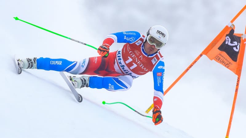 Johan Clarey à Kitzbühel en janvier 2023