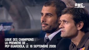 Ligue des champions: La première de ... Pep Guardiola, le 16 septembre 2008