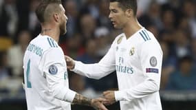 Sergio Ramos et Cristiano Ronaldo