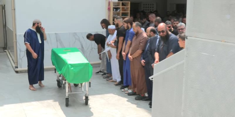 La cérémonie mortuaire d'Hichem a eu lieu à la mosquée des Cèdres à Marseille
