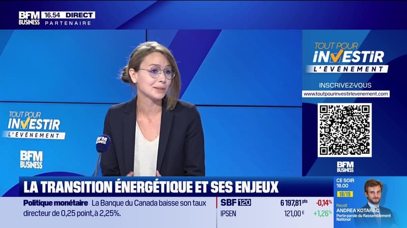 Tout pour investir L'Événement : La transition énergétique et plus spécifiquement sur les besoins d'investissements dans les réseaux électriques - 29/10