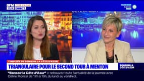 Le grand entretien de BFM Nice Côte d'Azur avec Sandra Paire, candidate (LR) à la mairie de Menton