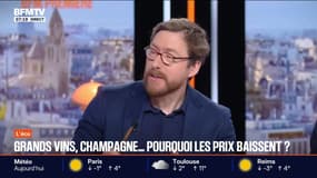 BFM éco : Grands vins, champagne... pourquoi les prix baissent ? - 26/12