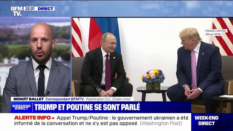 Donald Trump et Vladimir Poutine se sont parlé