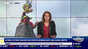 Delphine Pons (Directrice Générale du Parc Astérix): le Parc Astérix va rouvrir avec une jauge "à 65%" soit 20.000 visiteurs avec 600 saisonniers