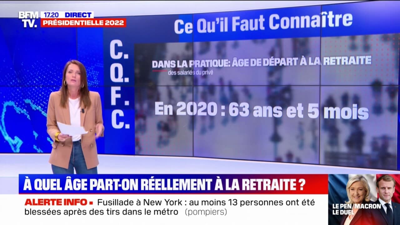 savoir a quel age on part a la retraite