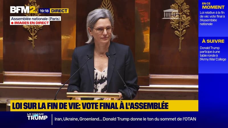 "A ma chère, à ma tendre, à mon aimée, maman": l'émotion de Sandrine Rousseau lors du vote final sur la fin de vie