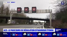 70 km/h entre Bailleul et Lille: la régulation dynamique de vitesse étendue sur l'A25