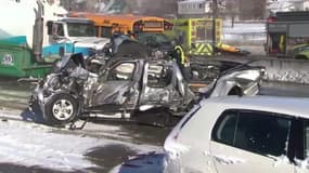 Canada: au moins deux morts et soixante blessés dans un carambolage