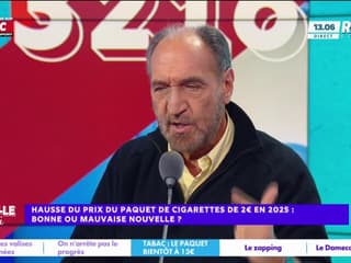 Hausse du prix du paquet de cigarettes : "Je ne pense pas que le prix va dissuader les gens", avoue Robert Sebbag