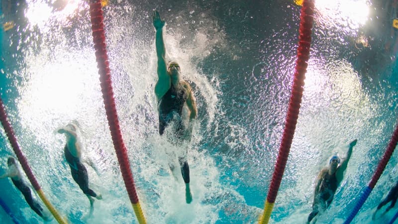 A 17 ans, le Niçois est l'un des plus grands espoirs de la natation tricolore