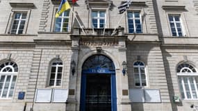 L'hôtel de ville de Quimper (Finistère), le 6 mai 2025.