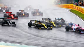 Esteban Ocon et Daniel Ricciardo