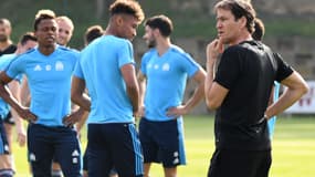 Rudi Garcia à l'entraînement - AFP