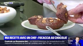 Ma recette avec un chef: la focaccia au chocolat avec Nicolas Doze