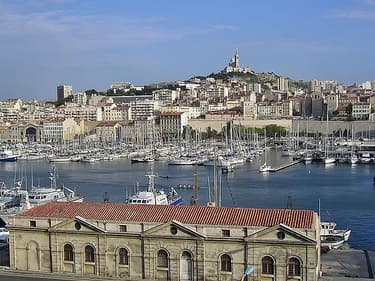 Le quartier du Vieux Port à Marseille