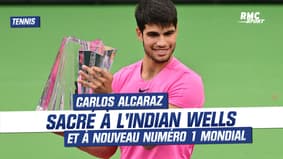 Tennis : sacré à l'Indian Wells, Carlos Alcaraz retrouve la place de N°1 mondial