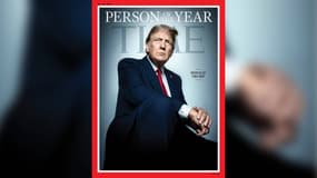 Le magazine "Time" nomme Donald Trump, président-élu des États-Unis, en tant que "personnalité de l'année", le 12 décembre 2024.