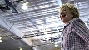 Arrivée d'Hillary Clinton au meeting de Coral Springs en Floride le 30 septembre 2016.