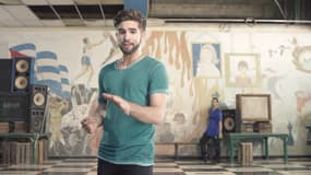 Kendji Girac dans le clip de "Conmigo".