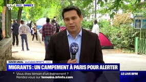 Migrants: un campement à Paris pour alerter - 30/06