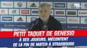 Strasbourg 1-3 Rennes : Le petit taquet de Genesio sur la fin de match de ses joueurs