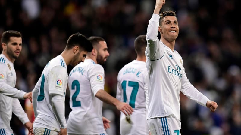 Cristiano Ronaldo a marqué un quadruplé face à Gérone. 