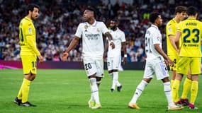Explication entre Dani Parejo et Vinicius Jr 