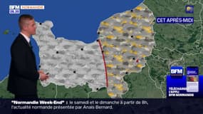 Météo Normandie: un ciel très nuageux et des précipitations, jusqu'à 13°C à Dieppe et 15°C à Caen