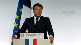Emmanuel Macron à l'Institut de France