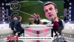 Le monde de Macron : Emmanuel Macron va échanger avec 1 000 jeunes - 07/02