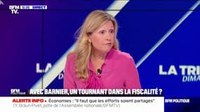  "Demander un effort provisoire, temporaire, à certains qui sont les plus fortunés dans notre pays ne me paraît pas aberrant", estime Yaël Braun-Pivet, présidente de l'Assemblée nationale