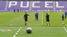 Un entraînement du Real Valladolid, le 13 mai 2020