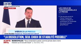 "Ce sont les Français qui jugeront qui a l'étoffe d'être Premier ministre", estime Jordan Bardella