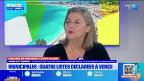 Anne Sattonet, candidate (NE) à Vence
