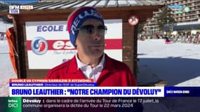 "C'est notre champion du Dévoluy": Bruno Leauthier, ancien entraîneur de Cyprien Sarrazin, salue le doublé du skieur haut-alpin à Kitzbühel