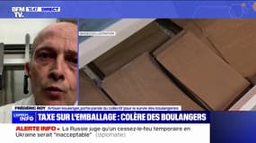 "C'est une escroquerie": Frédéric Roy, du collectif pour la survie des boulangeries, s'oppose à la nouvelle taxe sur les emballages qui va toucher les commerçants