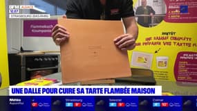 Une dalle alsacienne pour cuire sa tarte flambée maison