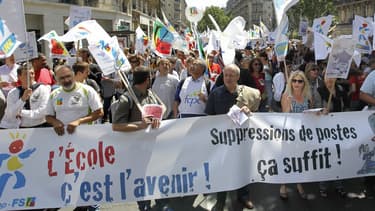 Des manifestations sont prévues dans les grandes villes tandis qu'à Paris un cortège s'élancera ce lundi à 14H00 pour rallier le ministère.