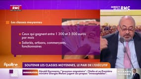 Soutenir les classes moyennes, le pari de l'exécutif 