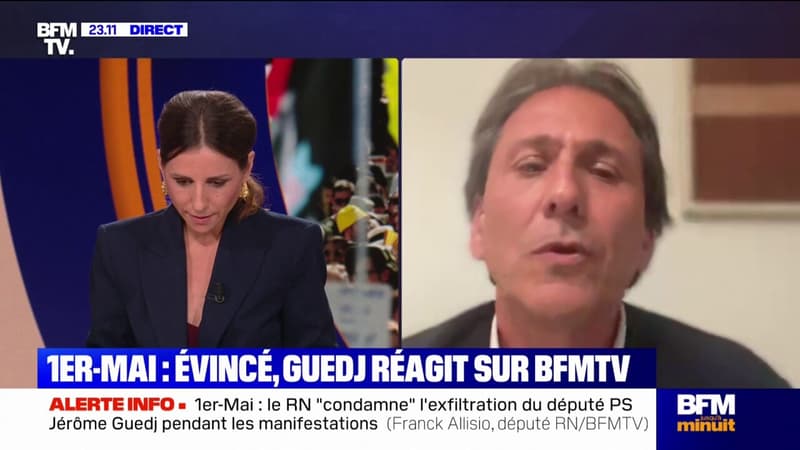 Jérôme Guedj exfiltré du cortège parisien: le député socialiste dénonce...