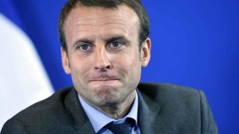 Emmanuel Macron, ministre de l'Economie.