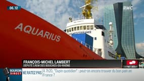 La France doit-elle accueillir l'Aquarius? Ca fait débat sur RMC