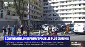 Les plus démunis à l’épreuve du confinement dans un quartier de Marseille