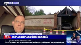 Bruno Questel sur les menaces envers des élus: "On ne doit pas s'habituer à la violence (...) La démocratie, ça n'est pas ça"